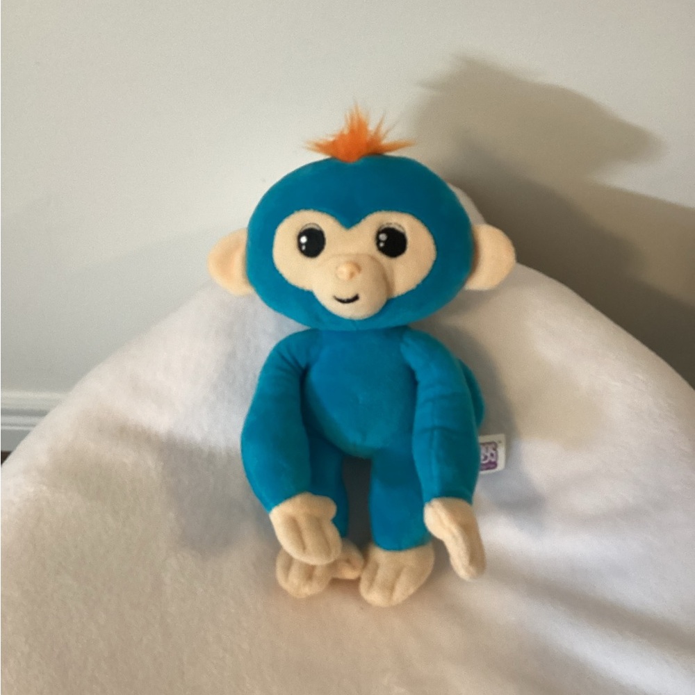 Fingerlings Blue Plush Monkey Toy